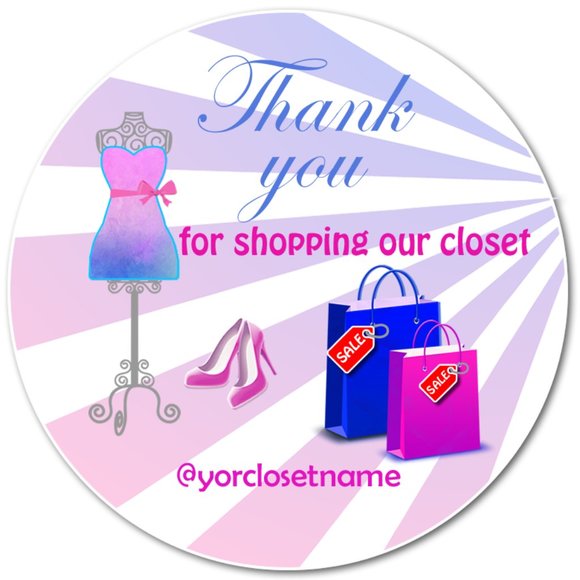 Thank you cards & Stickers - Picture 2 of 3